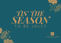 Tis' The Season Postcard