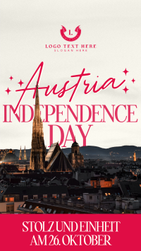 Editorial Austrian Independence Instagram Reel Image Preview