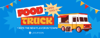 Playful Food Truck Festival Facebook Cover Image Preview