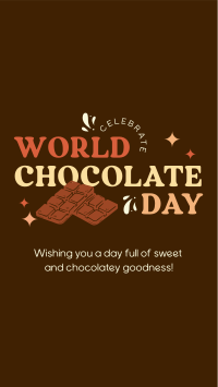 Today Is Chocolate Day Facebook Story