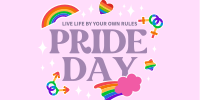 Pride Day Stickers Twitter Post