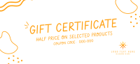 Generic Gift Certificate example 2