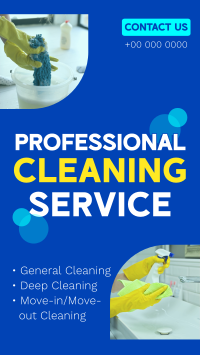 Professional Janitorial Services Instagram Reel