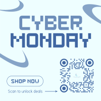 Cyber Monday Scan for Deals Instagram Post Design