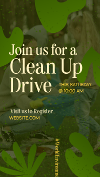 Clean Up Drive Instagram Story