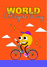 Celebrate Bicycle Day Flyer