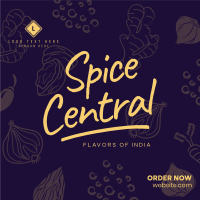 Indian Spice Instagram Post