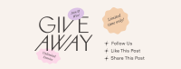 Join & Win Giveaway Facebook Cover