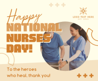 Healthcare Nurses Day Facebook Post