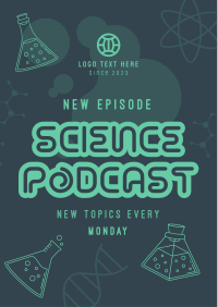 Science Education Podcast Flyer