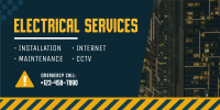 Electrical Services List Twitter Post