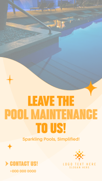 Pool Maintenance Service YouTube Short