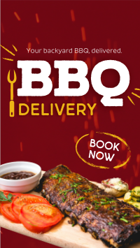 BBQ Delivery YouTube Short Design