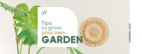 Garden Tips Facebook Cover