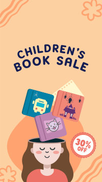 Kids Book Sale Facebook Story