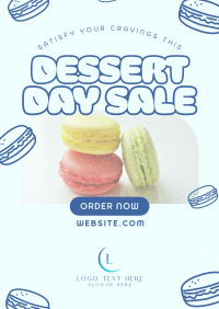 Quirky Dessert Day Sale Flyer