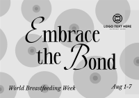 World Breastfeeding Week Postcard