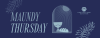 Holy Thursday Bread & Wine Facebook Cover