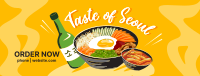 Taste of Seoul Food Facebook Cover