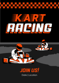 Go Kart Racing Flyer