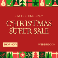 Modern Christmas Sale Instagram Post Image Preview