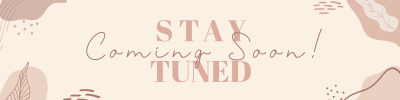 Organic Coming Soon Etsy Banner Image Preview