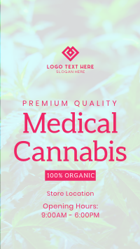 Medical Cannabis TikTok Video Design