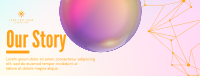Glossy Ball Connection Facebook Cover Design