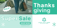 Super Sale this Thanksgiving Twitter Post