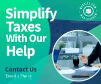 Simply Tax Experts Facebook Post Design