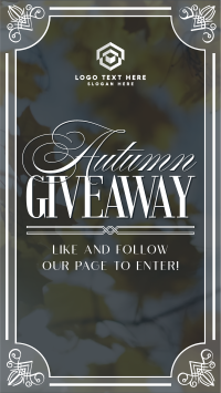 Autumn Giveaway Facebook Story