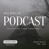 Horror Podcast Instagram Post