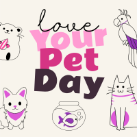Love Your Pet Day Instagram Post