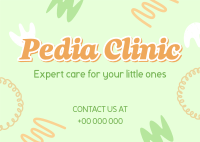 Kiddie Pediatric Clinic Postcard