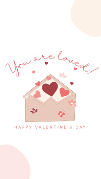 Valentine Envelope Facebook Story