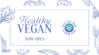 Vegan Restaurant Facebook Event Cover