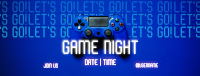 Game Night Console Facebook Cover