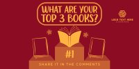 Your Top 3 Books Twitter Post