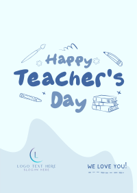 Teachers Day Greeting Flyer