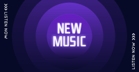 New Music Button Facebook Ad