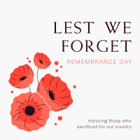 Symbol of Remembrance Instagram Post Image Preview