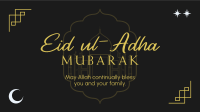 Blessed Eid ul-Adha Animation
