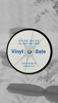 Vinyl Record Sale TikTok Video