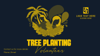 Minimalist Planting Volunteer Animation