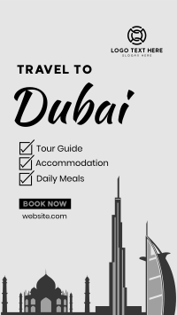 Dubai Travel Package Instagram Story