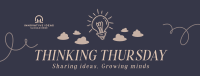 Thinking Thursday Ideas Facebook Cover Image Preview