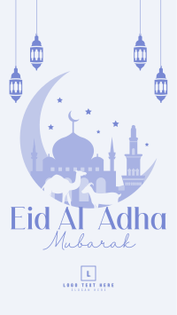 Blessed Eid Al Adha Instagram Reel Image Preview