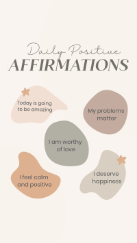 Affirmations To Yourself TikTok Video