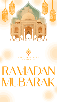 Ramadan Holiday Greetings Facebook Story