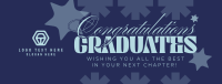 Geometric Graduation Facebook Cover Design